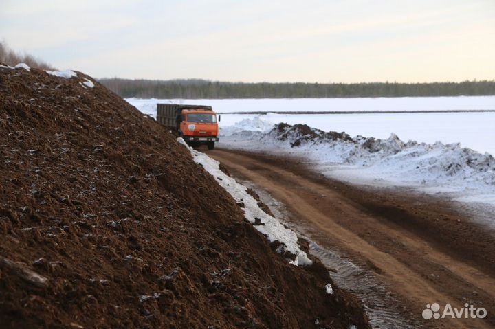 Торф верховой кислый