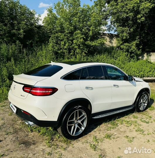 Mercedes-Benz GLE-класс Coupe 3.0 AT, 2017, битый, 118 345 км