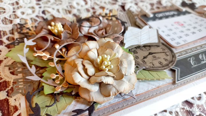 Открытка (настольный календарь) для учителя