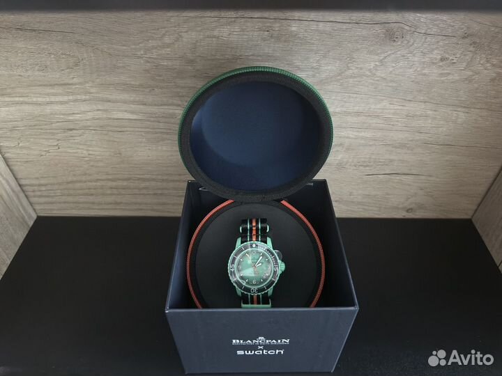 Часы Swatch x Blancpain Indian Ocean