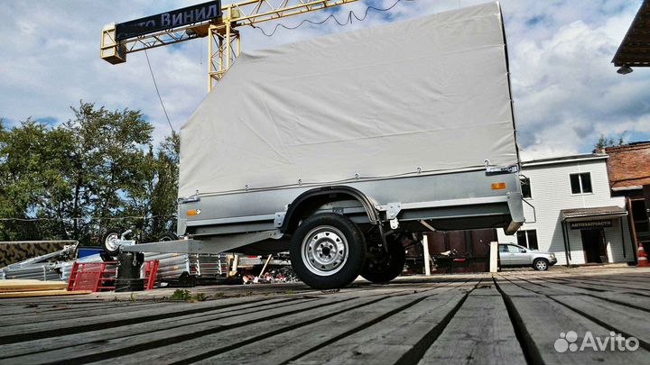 Прицеп сст 7132-08-У (без тента и дуг)