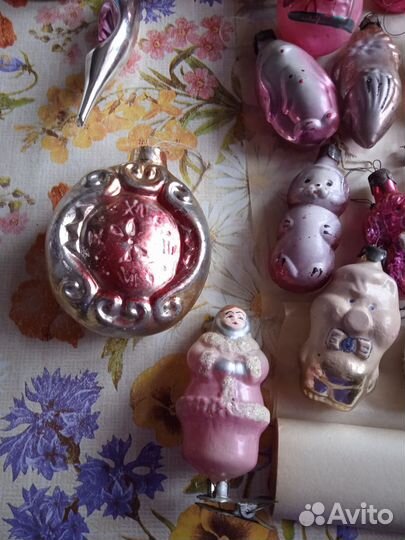 Елочные игрушки СССР