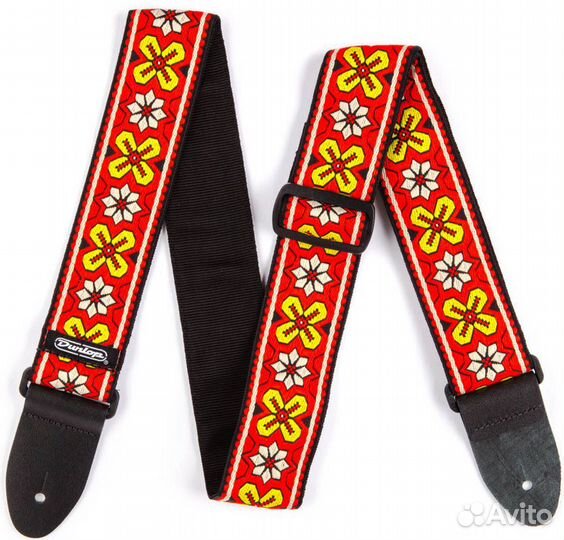 Ремень для гитары Dunlop D6703RD Jacquard Avalon R