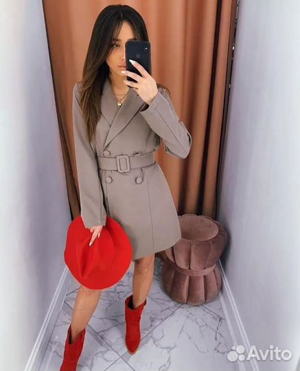 Платье пиджак новое 42