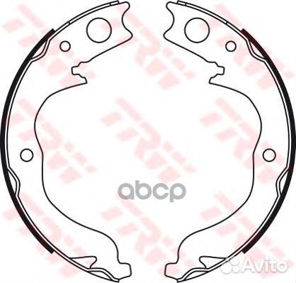 Колодки торм.бараб.190x32 citroen C-Crosser