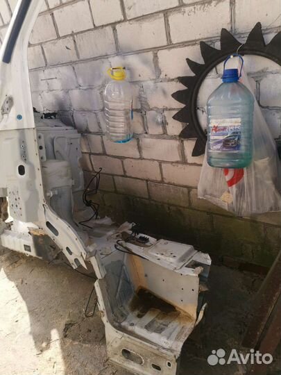 Лонжерон передний левый Пежо боксер 3