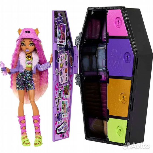 Кукла монстер хай Клодин /Clawdeen HKY61