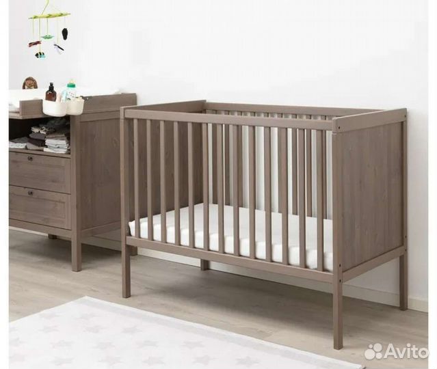 Детская кровать IKEA сундвик с матрасом