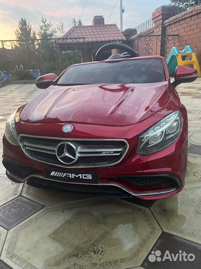 Детский электромобиль mercedes бу