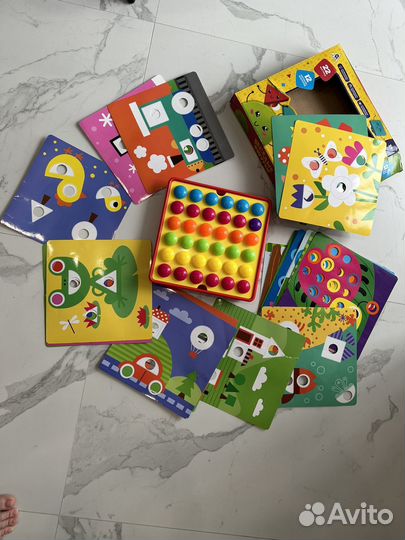 Мозаика детская отдам за фрукты