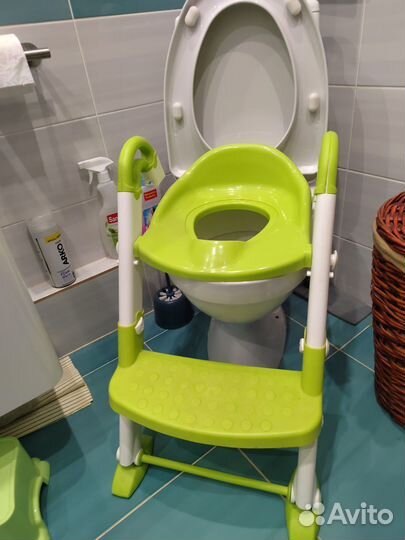 Сидушка на унитаз со ступенькой