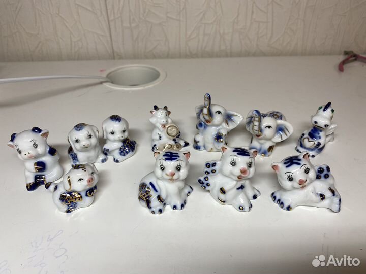 Фигурки животных коллекционнные