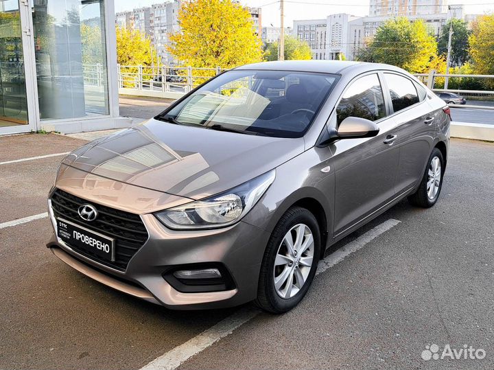 Hyundai Solaris 1.6 AT, 2018, 76 317 км