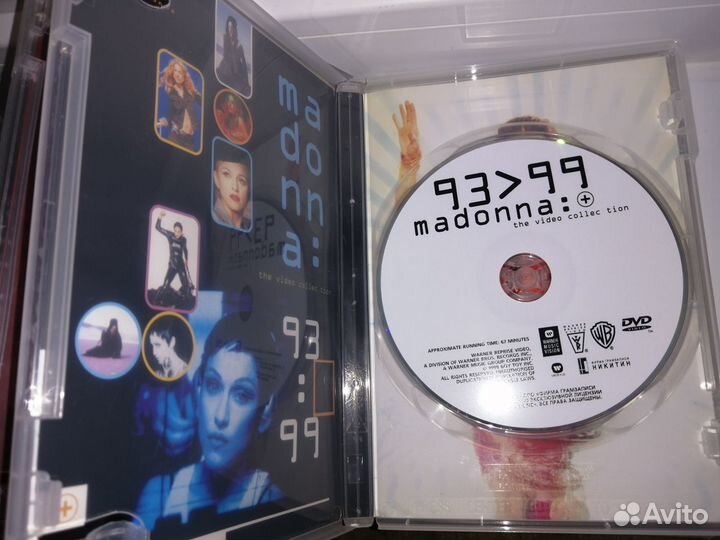 Madonna / Мадонна видео 2 DVD + 2 VHS + книга