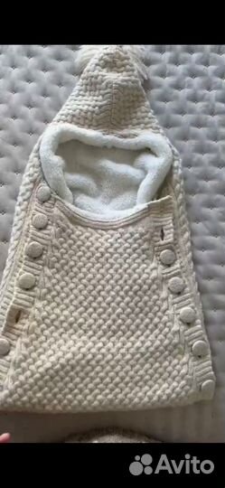 Конверт вязанный б у