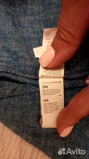 Рубашка reserved лен