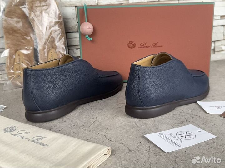 Loro Piana высокие лоферы