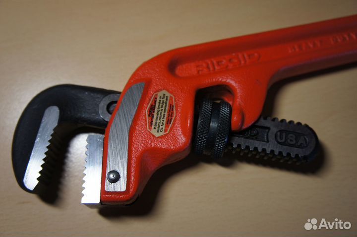 Концевой трубный ключ ridgid Е-12 made in USA