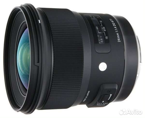 Объектив Sigma art 24 mm для Nikon