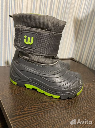 Резиновые сапоги для мальчика 25