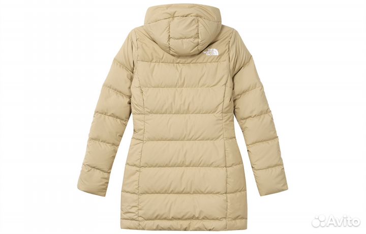 THE north face Down Jacket Women's Khaki (S)(31)