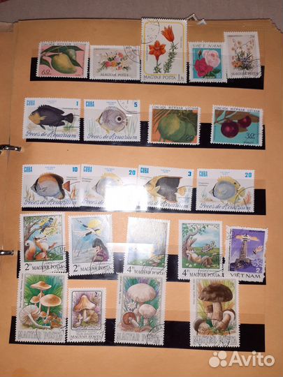 Марки СССР и зарубежных стран 60-х, 70-х годов