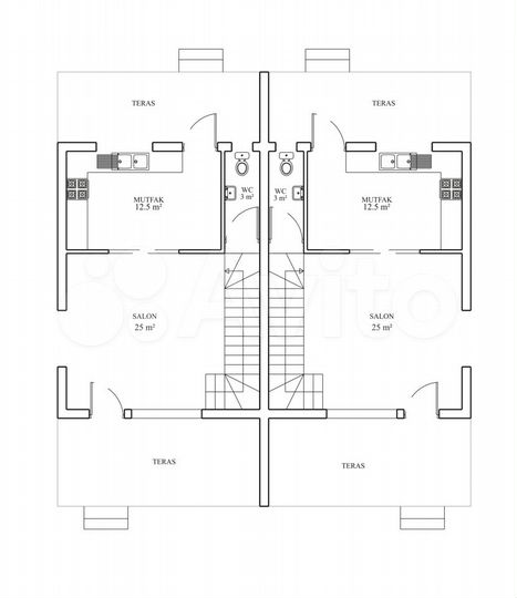 Дом 130 м² на участке 250 м² (Кипр)