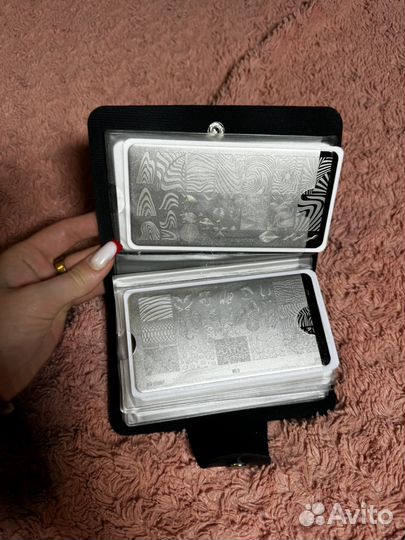 Кейс и пластины для стемпинга swanky