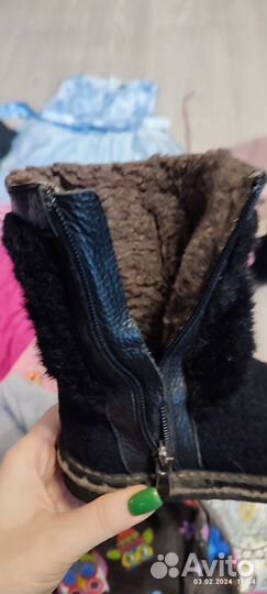 Зимние ботинки