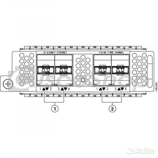 Модуль Cisco N5K-M1404