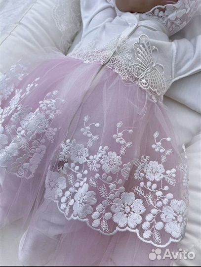 Костюм на выписку для девочки