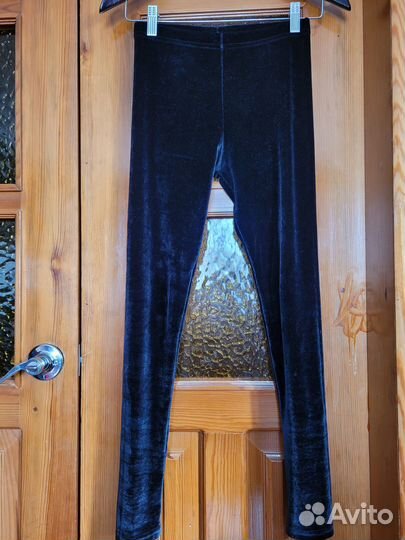 Лосины из велюра