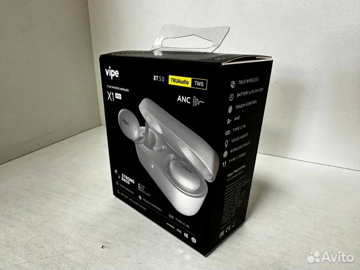 Наушники Беспроводные Внутриканальные Vipe X1 Pro