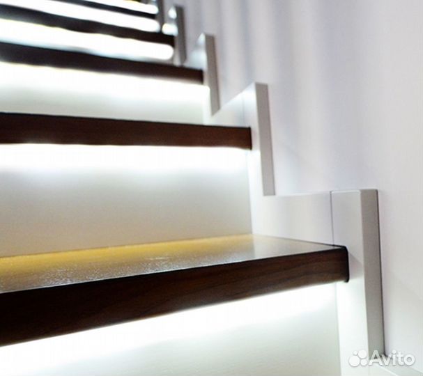 Подсветка лестницы с датчиками движения