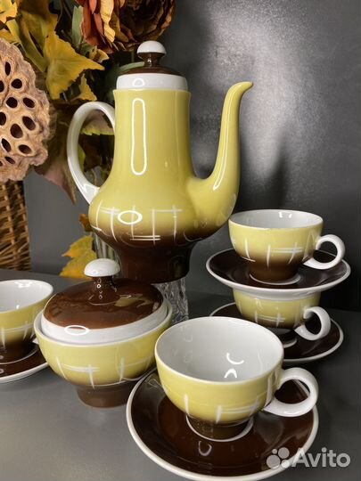 Сервиз чайный фарфор ГДР