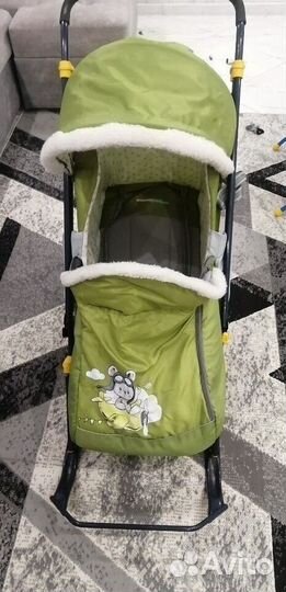 Коляска санки
