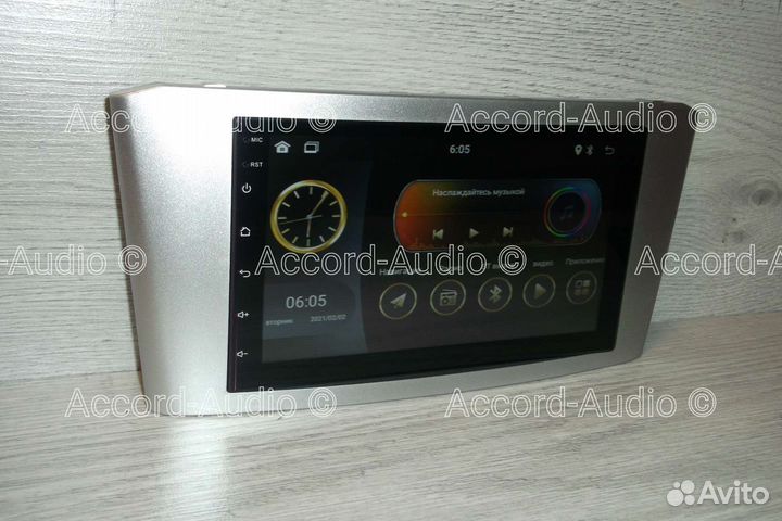 Магнитола 2DIN Toyota Avensis на Андроид с GPS