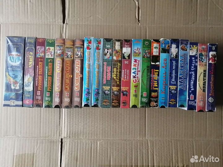 Кассета vhs с записью