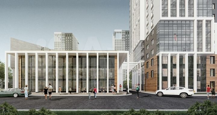 2-к. квартира, 59,4 м², 5/22 эт.