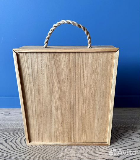 Деревянная коробка для вина