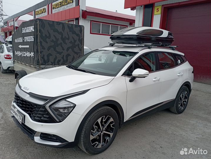 Автобокс Level Касатка 450л на Kia Sportage 5