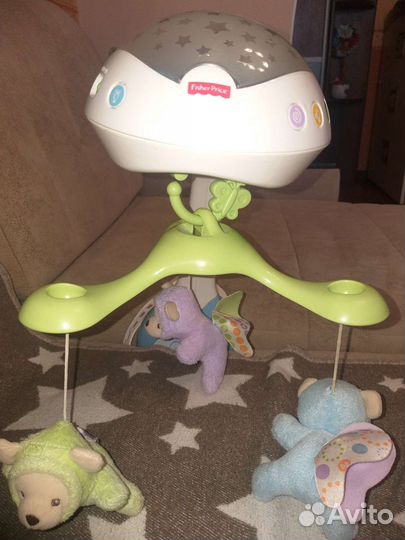 Мобиль на кроватку fisher price
