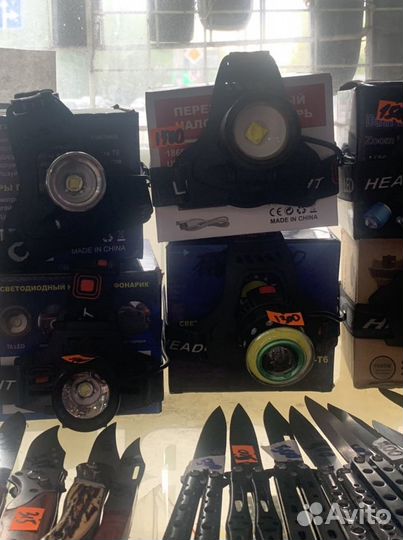 Сверхяркие налобные аккумуляторные фонари