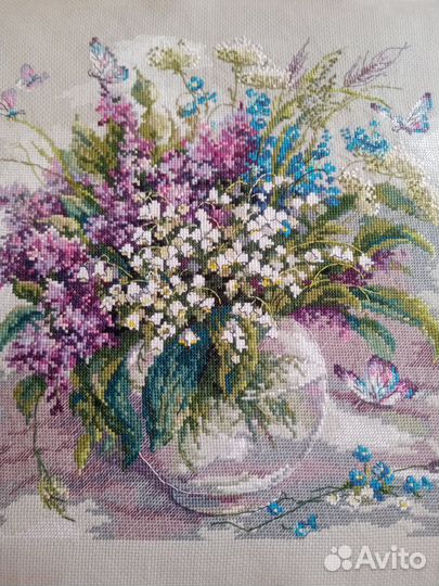Вышивка картина крестом