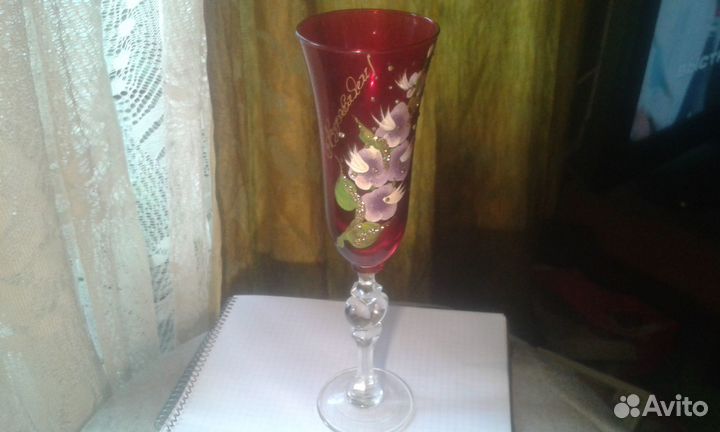 Советские Стеклянные Бокалы и Фужеры