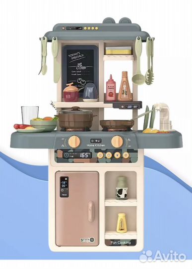Детская игровая кухня с паром и водой