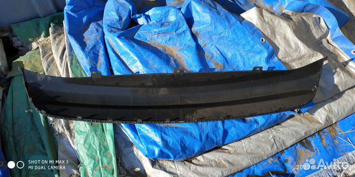 Киа Cerato 2 накладка на бампер 86695-1M000