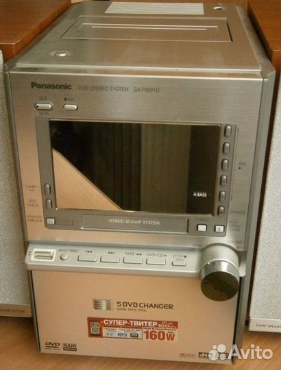 Hi-Fi DVD-микросистема Panasonic SC-PM91DEE-S