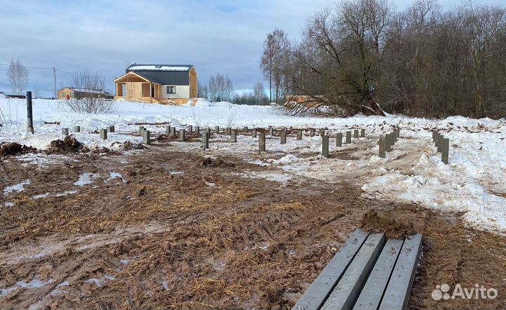 Сваи железобетонные для фундамента