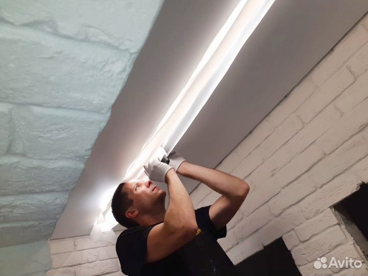 Натяжные потолки Sedj